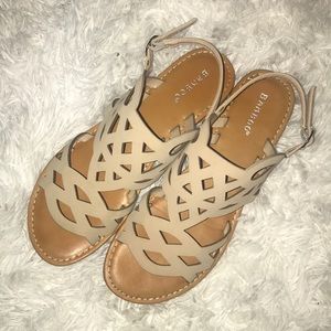 Bamboo Nude Barton Style Sandals